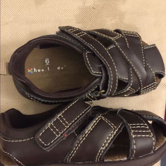 Healthtex Fisherman brown Sandals size 6 - Picture 5 of 6